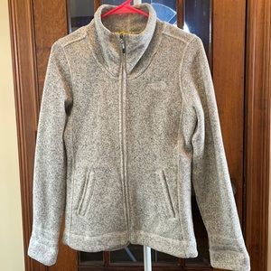 North Face zip up jacket